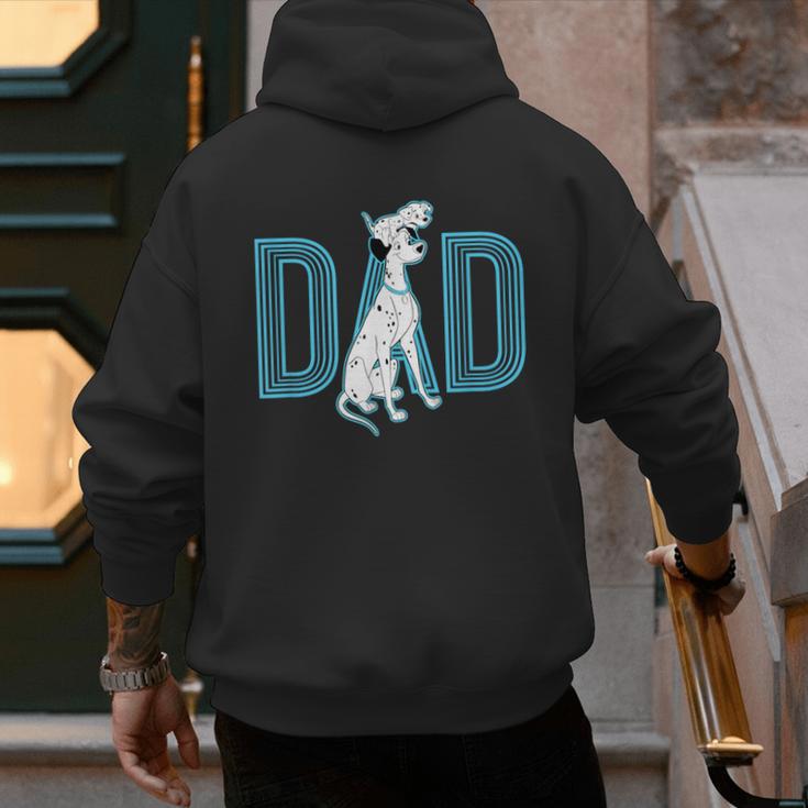 Disney 101 Dalmatians Pongo And Penny Dad Men's Hoodie Back Print