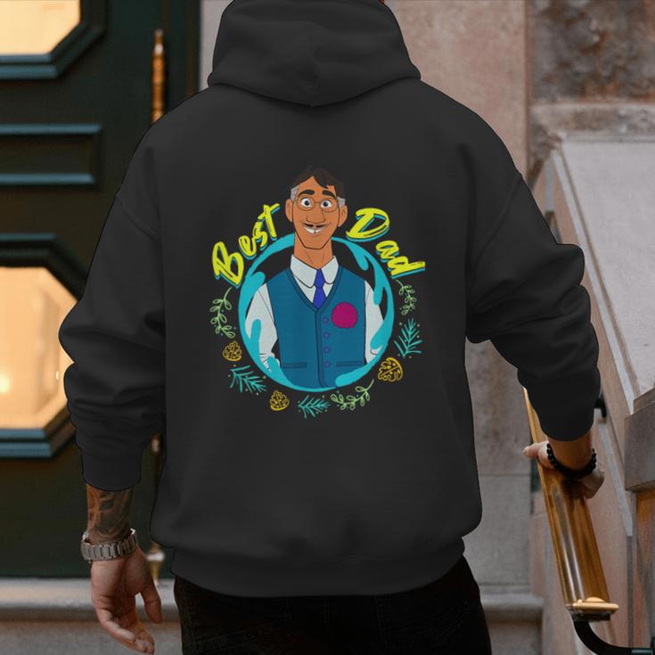 Disney Encanto Agustin Madrigal Best Dad Portrait Small Men's Hoodie Back Print