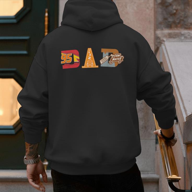 Disney And Pixar’s Cars Cozy Cone Dad Father’s Day Birthday Men's Hoodie Back Print Disney And Pixar’s Cars Cozy Cone Dad Father’s Day Birthday Men's Hoodie Back Print
