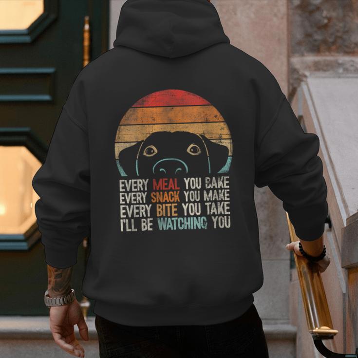 Dog Lover Dog Humor Dog Mom Dog Dad Men's Hoodie Back Print