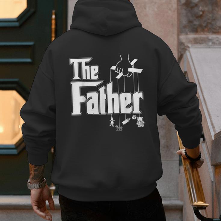 The Father New Daddy Expecting Baby T-Shirt Men's Hoodie Back Print