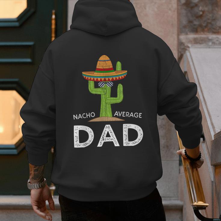 Fun Hilarious Dad Joke Saying Dad Humor Men's Hoodie Back Print