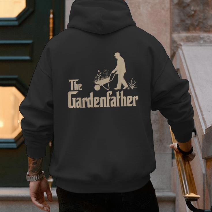 Gardening For Men Gardener Dad The Gardenfather Men's Hoodie Back Print