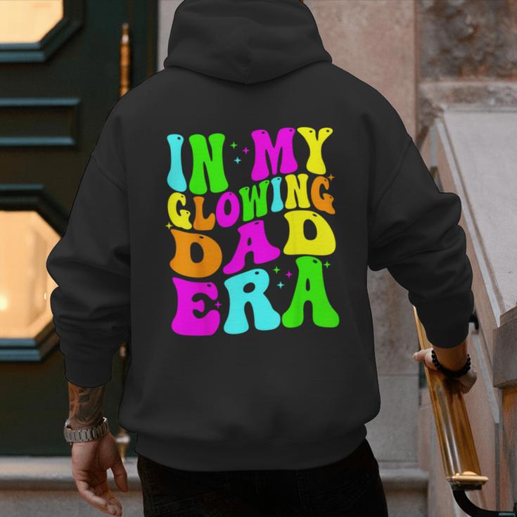 In My Glowing Dad Era Groovy Colorful Bright Men's Hoodie Back Print