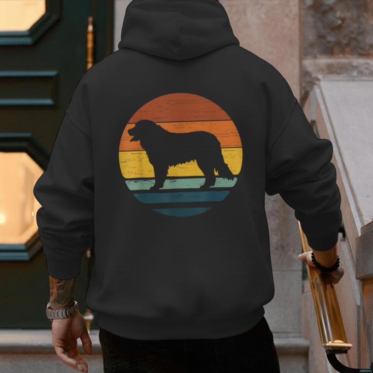 Golden Mountain Vintage Retro Mum Dad Dog Men Women Kids Men's Hoodie Back Print Golden Mountain Vintage Retro Mum Dad Dog Men Women Kids Men's Hoodie Back Print