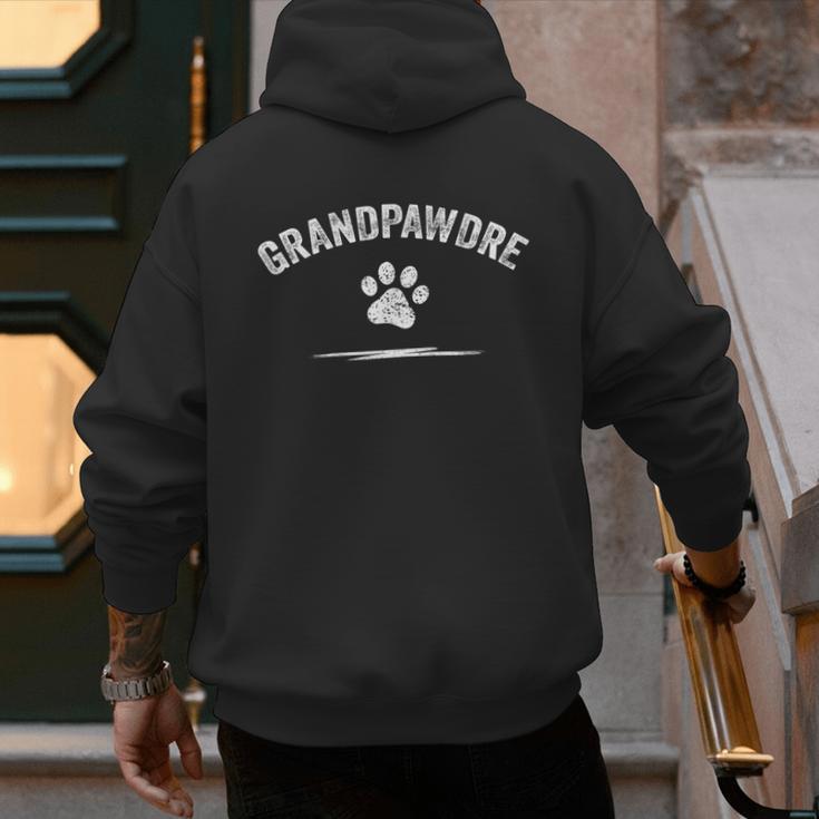 Grandpawdre Dog Dad Shirt Grandpa Cat Dad Father's Day Men Men's Hoodie Back Print Grandpawdre Dog Dad Shirt Grandpa Cat Dad Father's Day Men Men's Hoodie Back Print