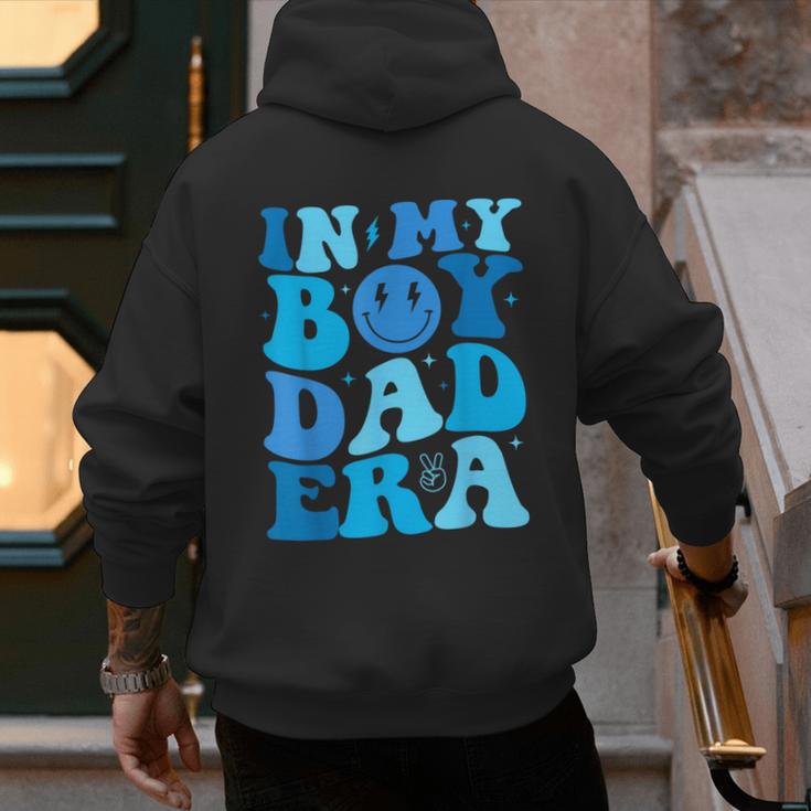 Groovy In My Boy Dad Era For Fathers Day Men's Hoodie Back Print