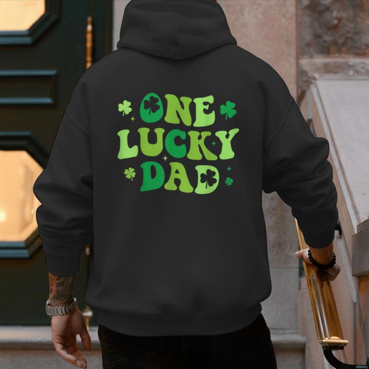 Groovy St Patrick's Day Apparel One Lucky Dad Shirt Small Modern Groovy St Patrick's Day Shirt Men's Hoodie Back Print Groovy St Patrick's Day Apparel One Lucky Dad Shirt Small Modern Groovy St Patrick's Day Shirt Men's Hoodie Back Print