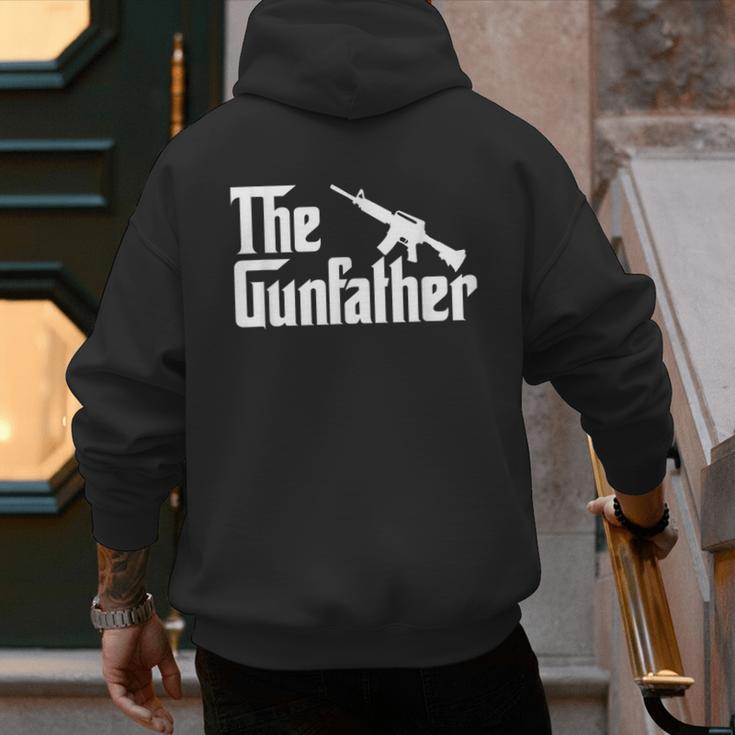 The Gun Father Gun Owner Shirts For Dad T-Shirt Men's Hoodie Back Print