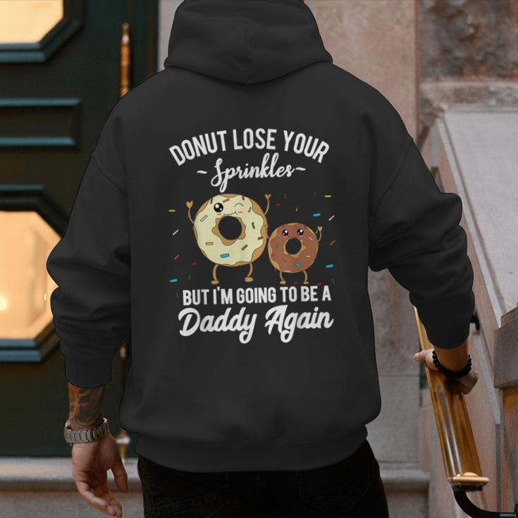 I'm Going To Be a Daddy Again Pregnancy Announcement Quote Men's Hoodie Back Print I'm Going To Be a Daddy Again Pregnancy Announcement Quote Men's Hoodie Back Print