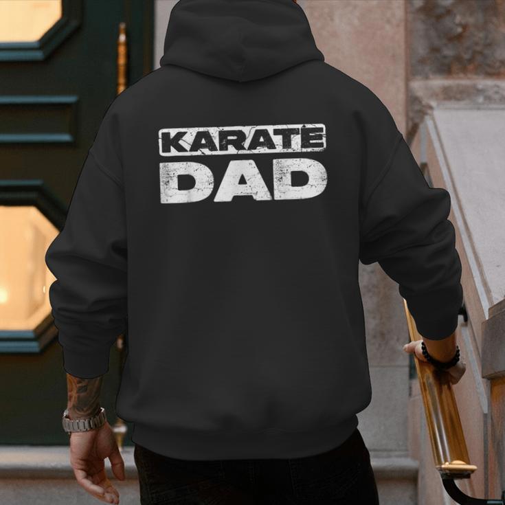 Karate Dad Shirt Men Fathers Day Karate Dad Men's Hoodie Back Print
