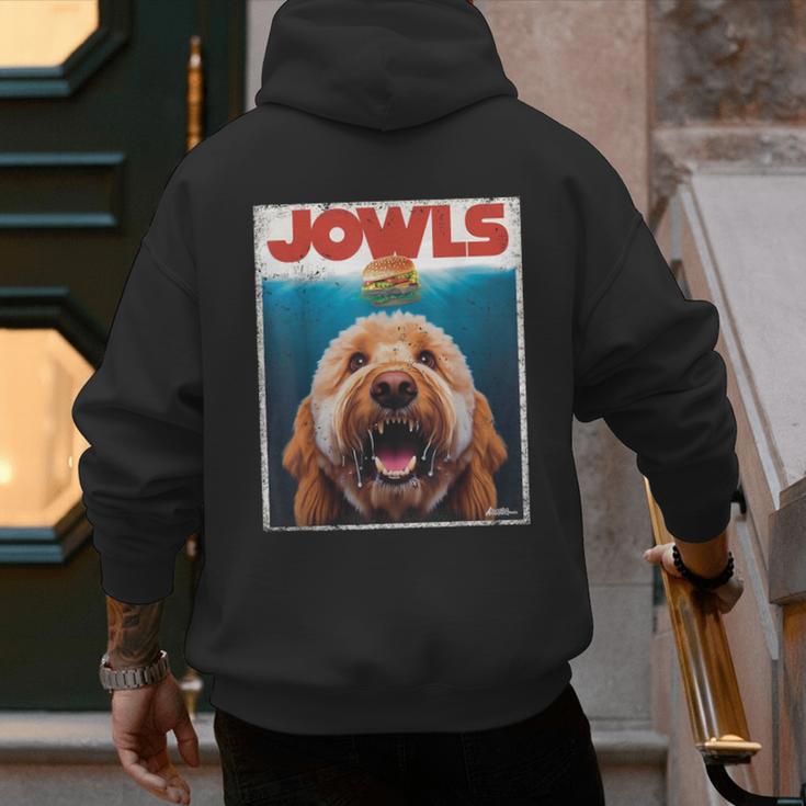 Labradoodle Jowls Tee Fawn Lab Doodle Mom Top Dad Men's Hoodie Back Print Labradoodle Jowls Tee Fawn Lab Doodle Mom Top Dad Men's Hoodie Back Print