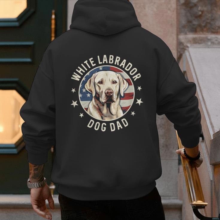 Labrador Retriever Dog Dad Men's Hoodie Back Print