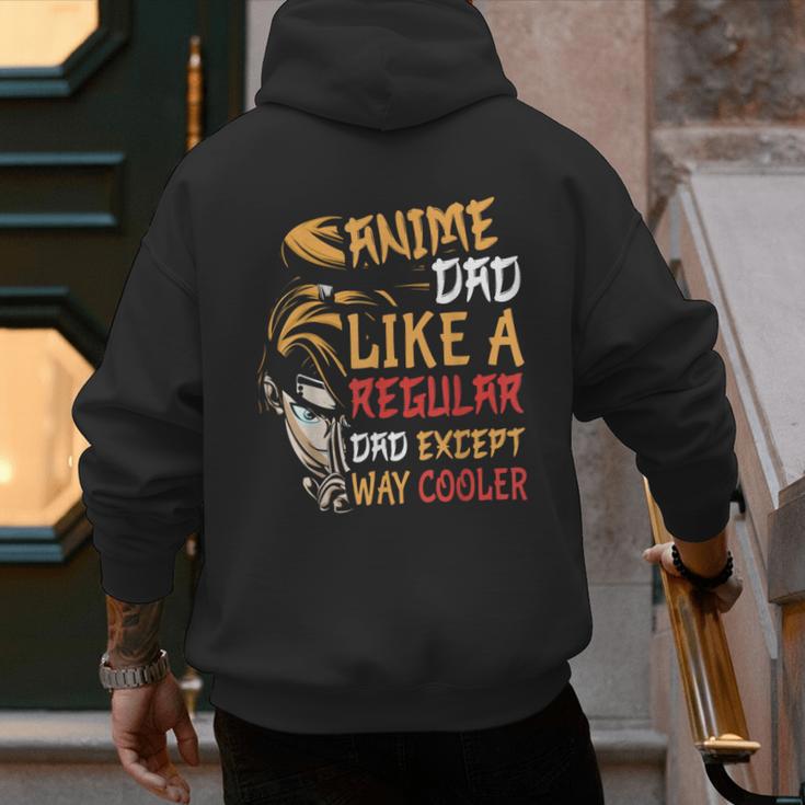 Men Anime Father's Day Anime Dad Except Way Cooler Men's Hoodie Back Print Men Anime Father's Day Anime Dad Except Way Cooler Men's Hoodie Back Print