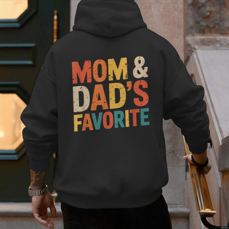 Mom & Dad's Favorite Men's Hoodie Back Print