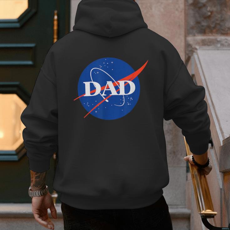 NASA Inspired DAD Meatball Men's Hoodie Back Print
