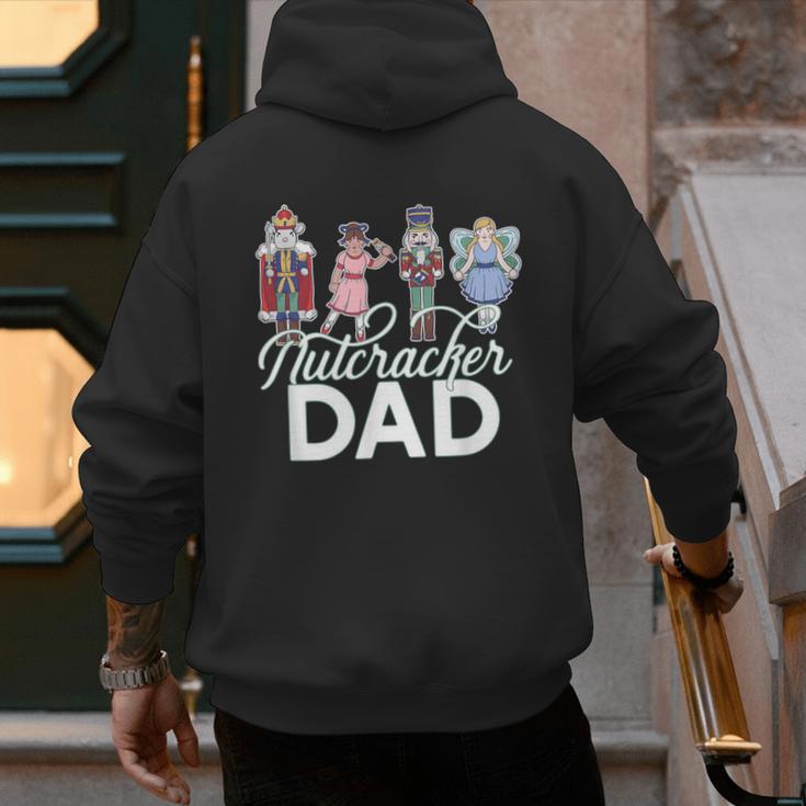 NUTCRACKER DAD Fun Christmas Ballet Parent Meme Men's Hoodie Back Print NUTCRACKER DAD Fun Christmas Ballet Parent Meme Men's Hoodie Back Print