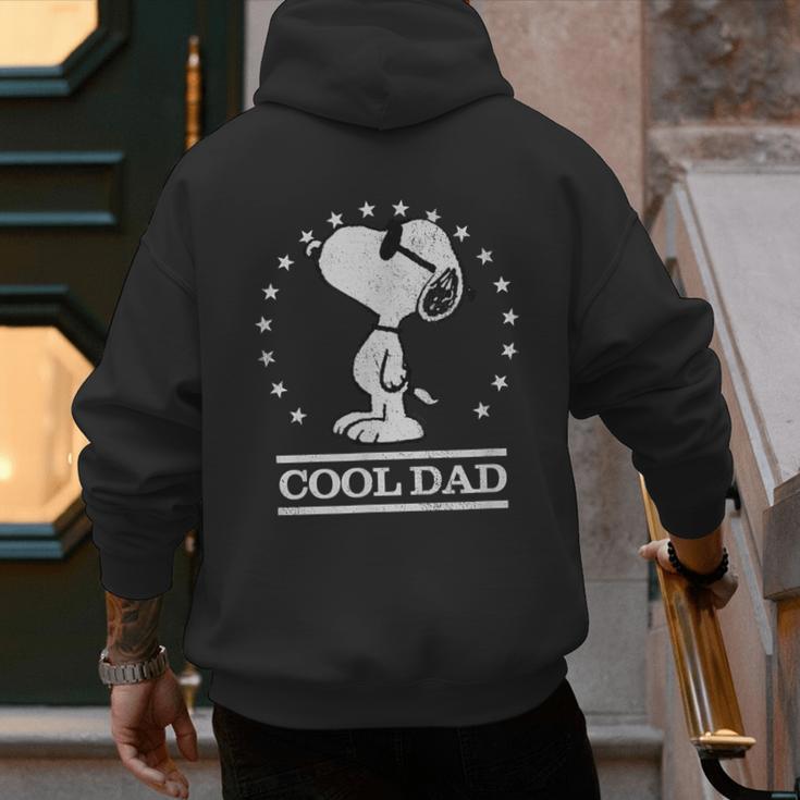 Peanuts Snoopy Cool Dad Men's Hoodie Back Print