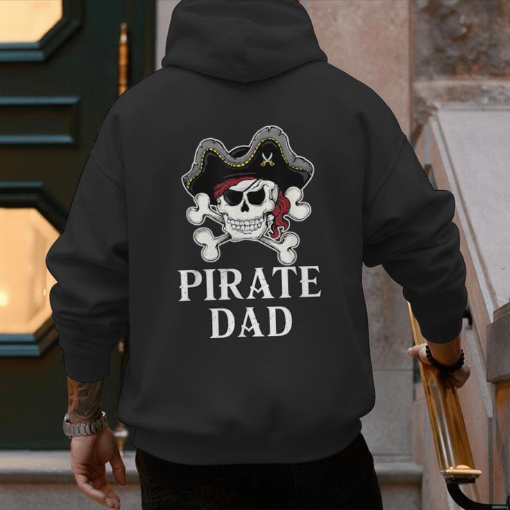 Pirate Father Pirate Dad Halloween Men's Hoodie Back Print Pirate Father Pirate Dad Halloween Men's Hoodie Back Print