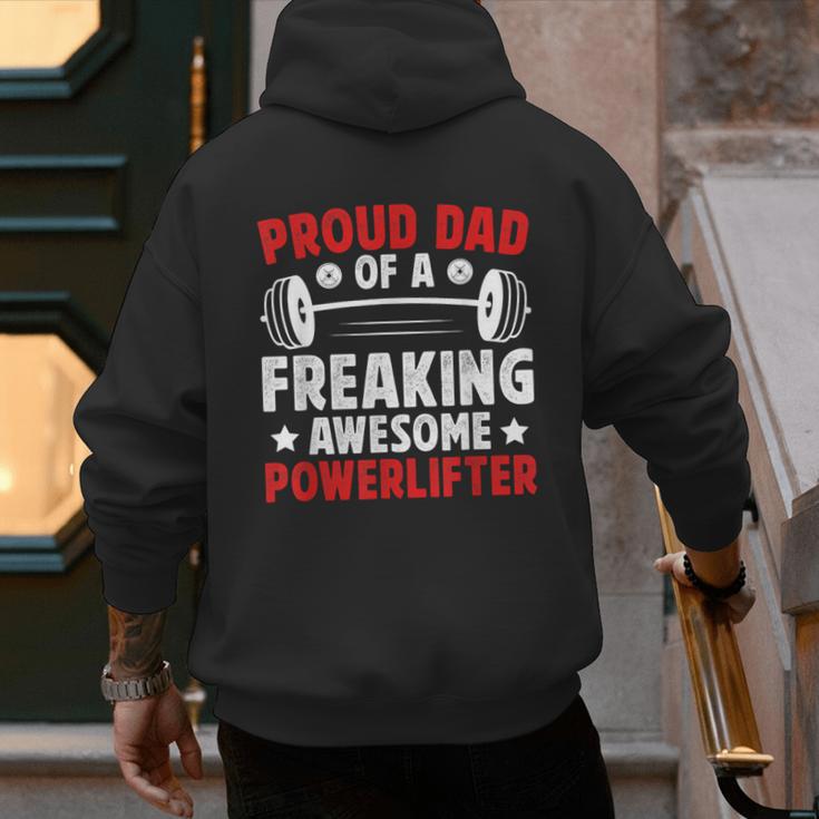 Proud Dad Of A Powerlifter Father Powerlifting Dad Men's Hoodie Back Print Proud Dad Of A Powerlifter Father Powerlifting Dad Men's Hoodie Back Print