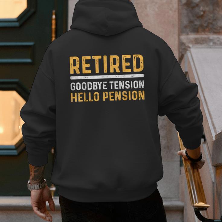 Retirement Best Retired 2026 Tee For Men Women Dad Mom Men's Hoodie Back Print