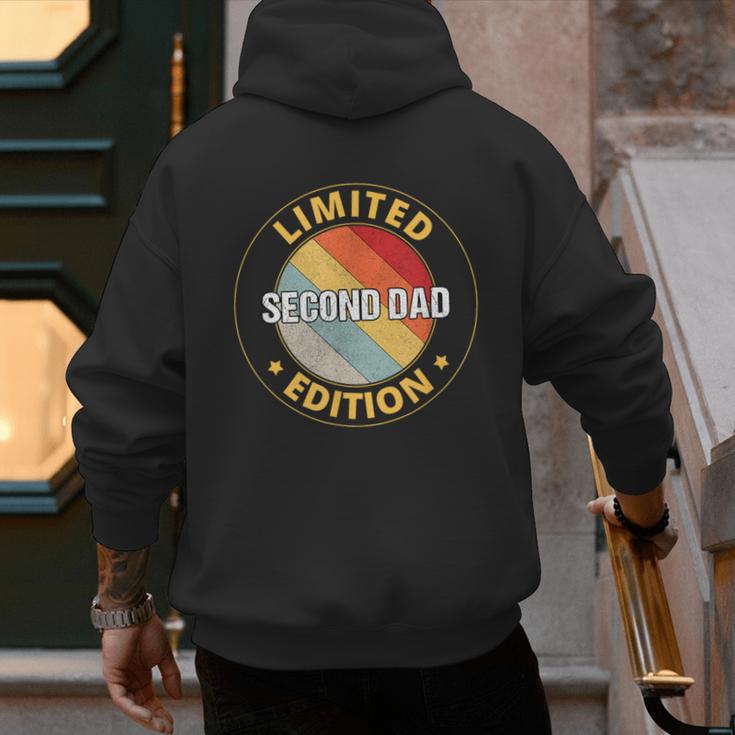 Second Dad Men's Hoodie Back Print Second Dad Men's Hoodie Back Print