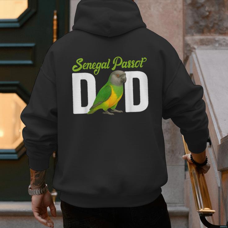 Senegal Parrot Dad Senegal Parrot Owner Senegal Parrot Lover Men's Hoodie Back Print Senegal Parrot Dad Senegal Parrot Owner Senegal Parrot Lover Men's Hoodie Back Print