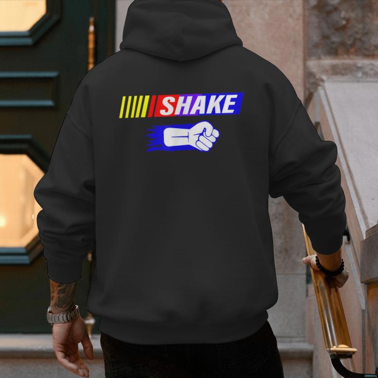 Shake And Bake Family Lover Dad Daughter Son Matching Men's Hoodie Back Print
