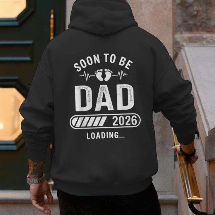 Soon To Be Dad 2026 Loading Men's Hoodie Back Print
