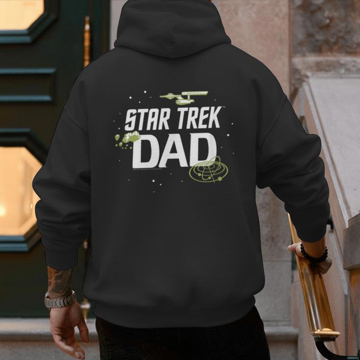 Star Trek Father's Day Star Trek Dad Icons Men's Hoodie Back Print