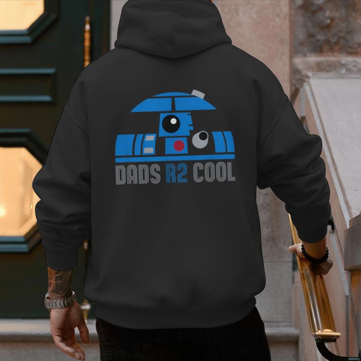 Star Wars Father's Day R2-D2 Dad's R 2 Cool Pun Men's Hoodie Back Print Star Wars Father's Day R2-D2 Dad's R 2 Cool Pun Men's Hoodie Back Print