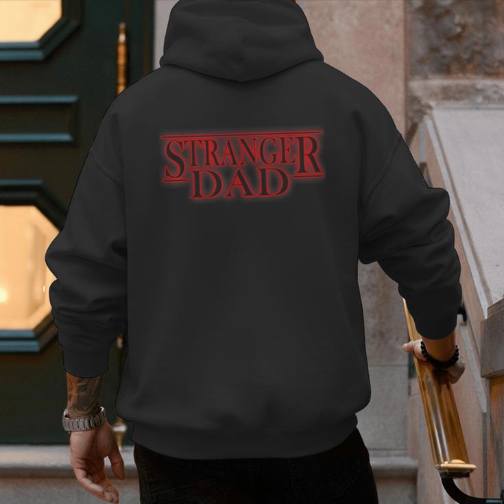 Stranger Dad Father's Day Or Birthday Themed Men's Hoodie Back Print