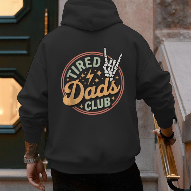 Tired Dads Club Men's Hoodie Back Print
