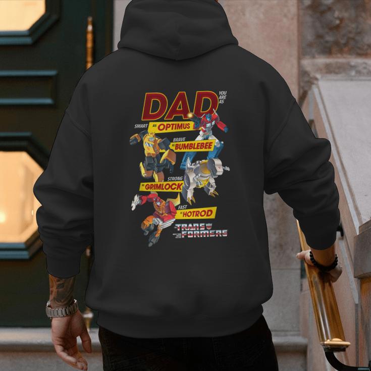 Transformers Father's Day Autobots Dad You Are Smart Logo Men's Hoodie Back Print Transformers Father's Day Autobots Dad You Are Smart Logo Men's Hoodie Back Print