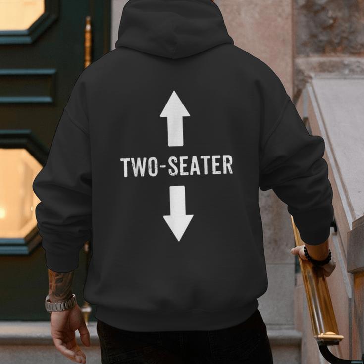 Two Seater Shirt For Men 2 Seater Dad Men's Hoodie Back Print