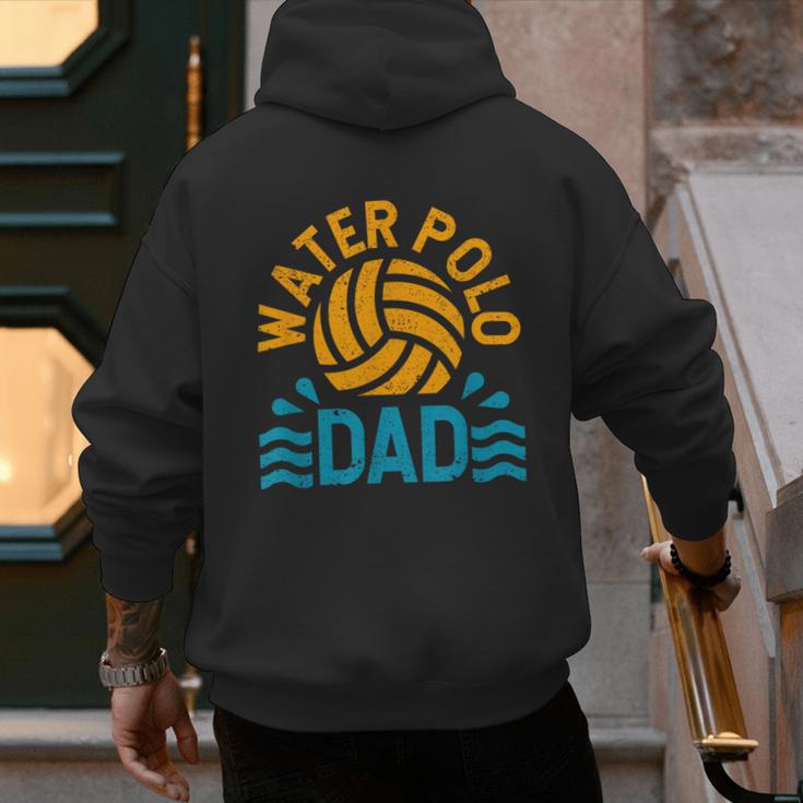 Water Polo Dad Father's Day Sports Fan Player Coach Daddy Men's Hoodie Back Print Water Polo Dad Father's Day Sports Fan Player Coach Daddy Men's Hoodie Back Print