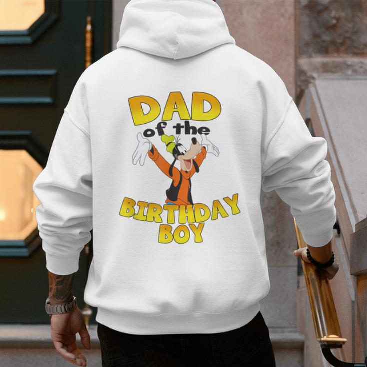 Disney Mickey & Friends Goofy Dad Of The Birthday Boy Men's Hoodie Back Print