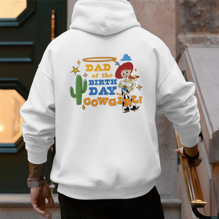 Disney And Pixar's Toy Story Dad Of The Birthday Cowgirl Men's Hoodie Back Print
