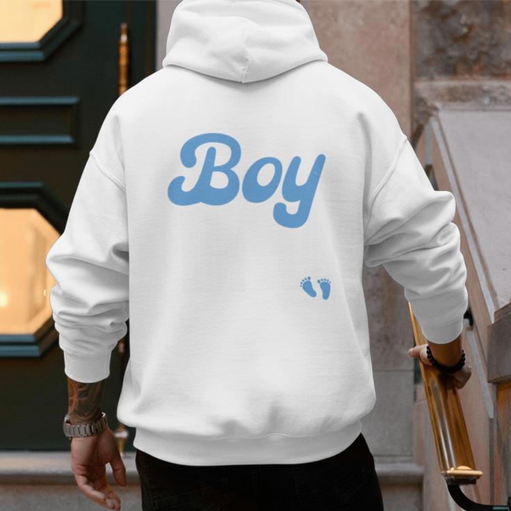 Expecting Dad Of Boy Est 2026 Father's Day Son-Dad To Be Men Men's Hoodie Back Print Expecting Dad Of Boy Est 2026 Father's Day Son-Dad To Be Men Men's Hoodie Back Print