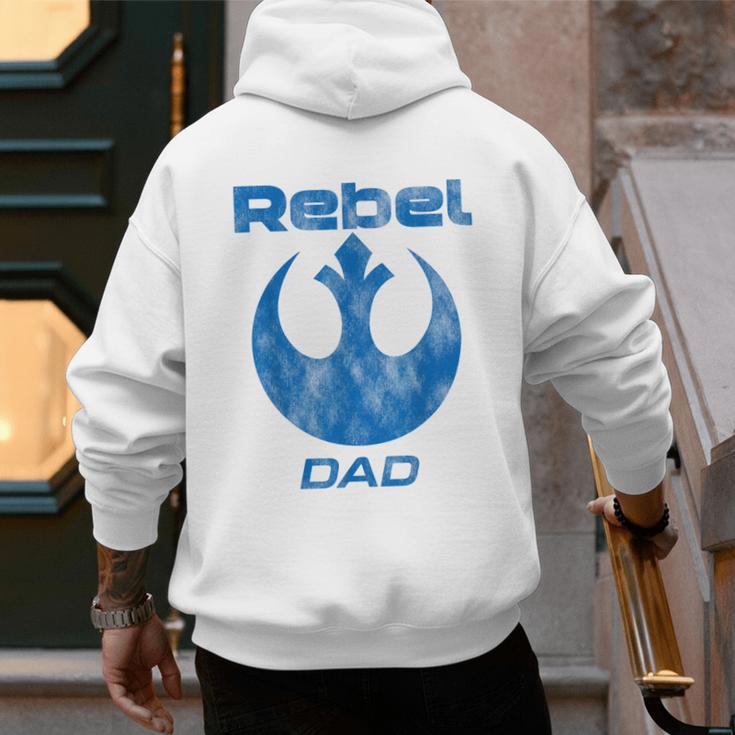 Star Wars Rebel Alliance Matching Family DAD T-Shirt Men's Hoodie Back Print