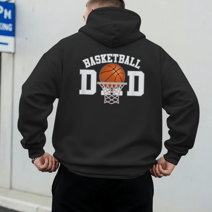 Basketball Dad Men's Hoodie Back Print Basketball Dad Men's Hoodie Back Print