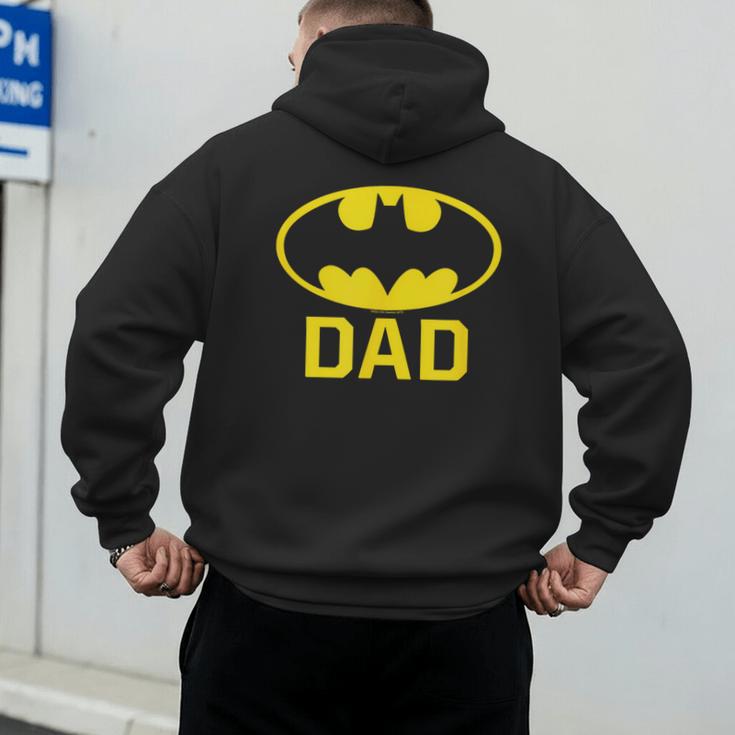 Batman Bat Dad Men's Hoodie Back Print