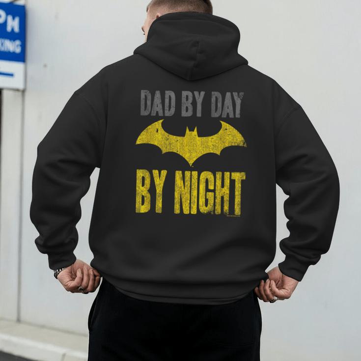 Batman Dad By Day Men's Hoodie Back Print