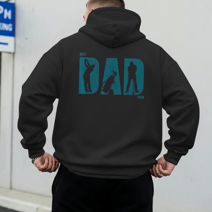 Best Golf Dad EverShirt Golf Dad Shirt Men's Hoodie Back Print