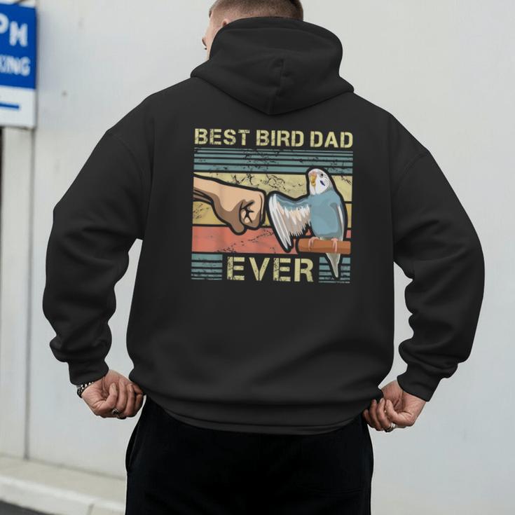 Budgie Dad Bird Lover Father Animal Enthusiast Bird Guy Men's Hoodie Back Print Budgie Dad Bird Lover Father Animal Enthusiast Bird Guy Men's Hoodie Back Print