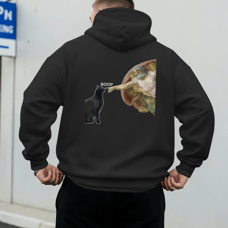 Cat Shirts For MenWomen Cat Shirts For Cat DadMom Men's Hoodie Back Print