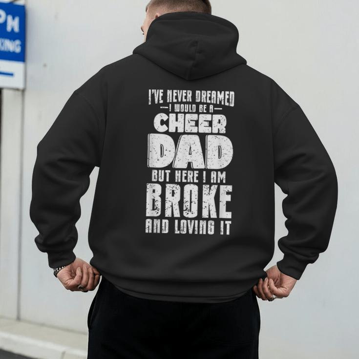 Cheer Dad Men's Hoodie Back Print