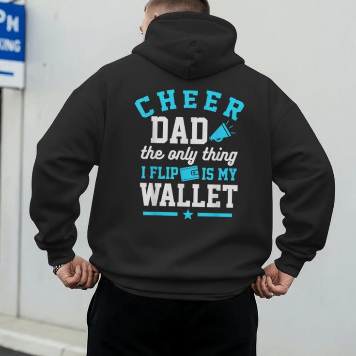 Cheer Dad Shirt Cheerleader Dad Cheerleading Competition Men Men's Hoodie Back Print