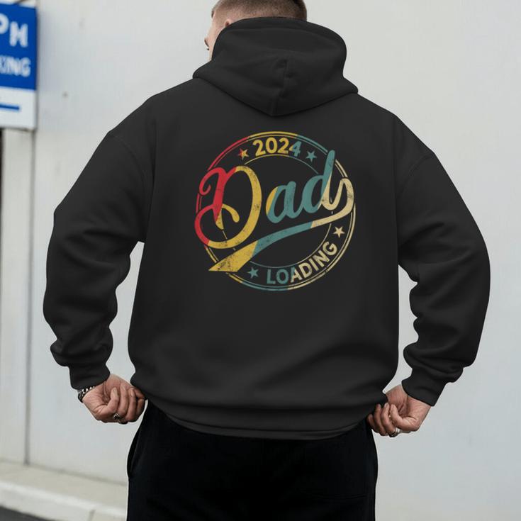 Dad 2024 Loading Men's Hoodie Back Print