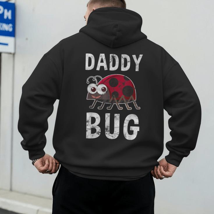 Daddy Bug Ladybug Lover Cute Dad Small Men's Hoodie Back Print Daddy Bug Ladybug Lover Cute Dad Small Men's Hoodie Back Print
